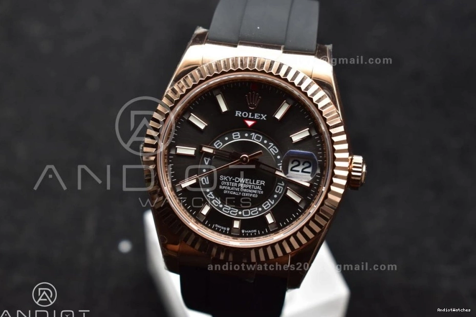 on Grey ZF Weight) Edition 336235 Sky-Dweller FlexibleFit Strap RG 1:1 1097 Best Dial A23J (Gain Oyster-flex 1004